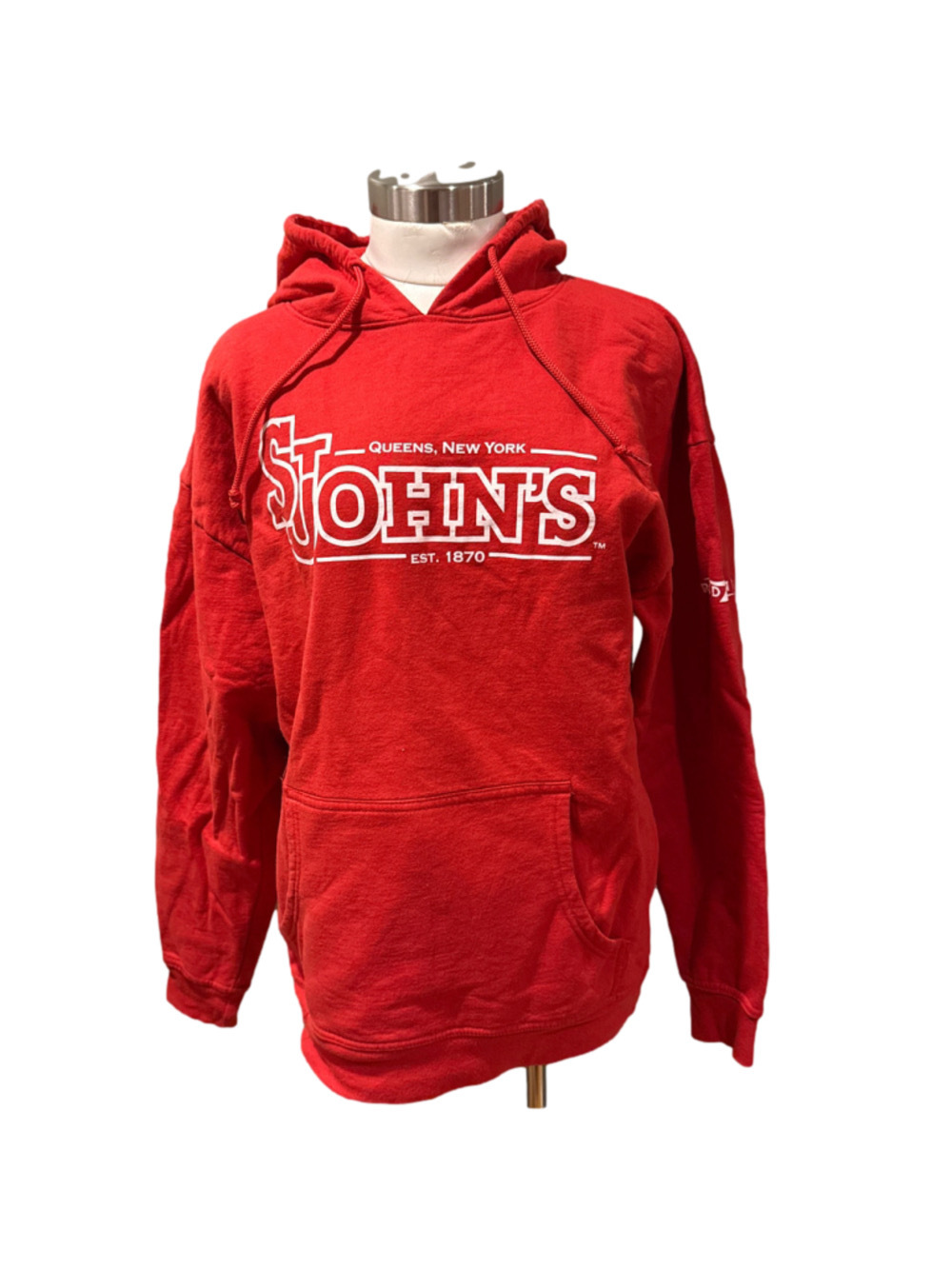 Unisex Brisco Brands Red St. John's University Redzone Hoodie Large